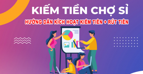 Hướng dẫn Kích hoạt chức năng kiếm tiền - rút tiền trên Website Kiếm Tiền Chợ Sỉ